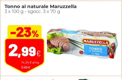Tonno al naturale Maruzzella