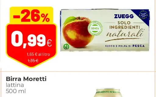 Succo e polpa di frutta Zuegg