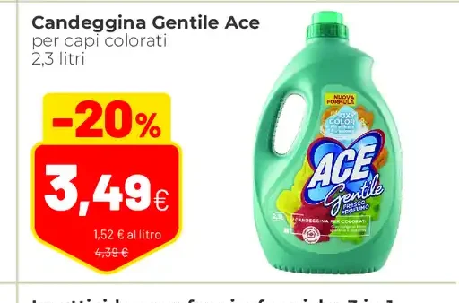 Candeggina Gentile Ace