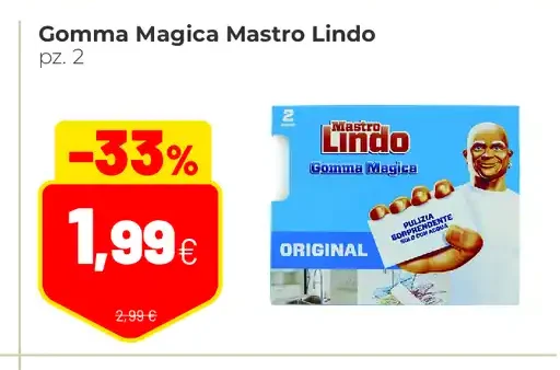 Gomma Magica Mastro Lindo