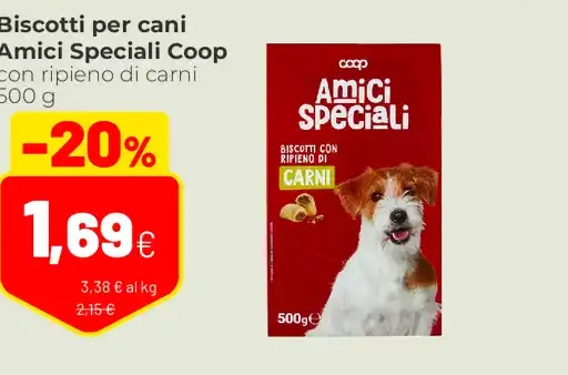 Biscotti per cani Amici Speciali Coop