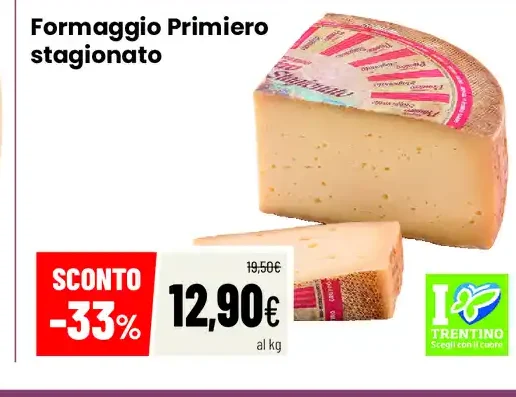 Formaggio Primiero stagionato