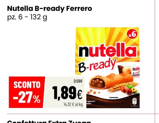 Nutella B-ready Ferrero
