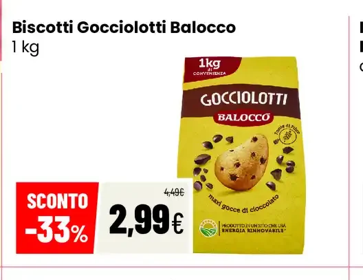 Biscotti Gocciolotti Balocco