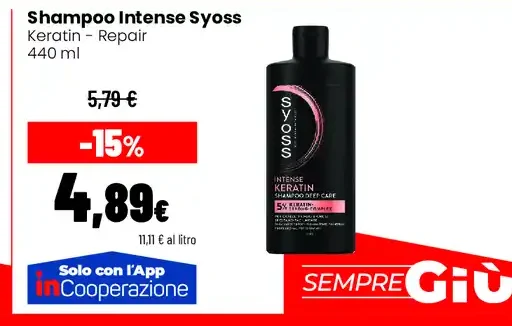 Shampoo Intense Syoss