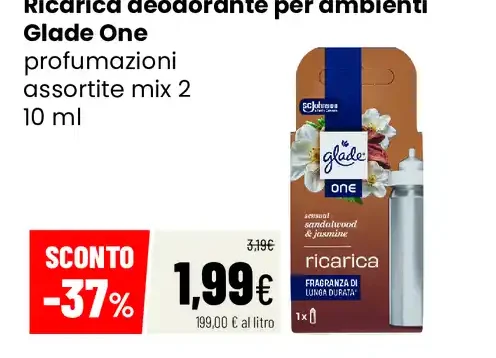 Ricarica deodorante per ambienti Glade One
