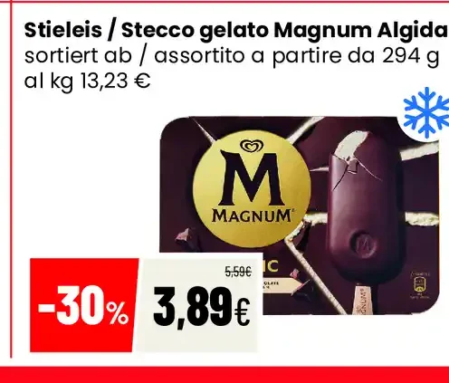 Stecco gelato Magnum Algida