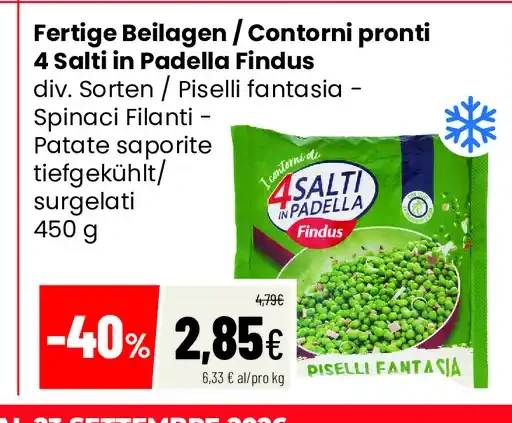 Piselli fantasia Findus