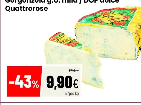 Gorgonzola dolce Quattrorose
