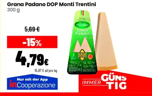 Grana Padano DOP Monti Trentini