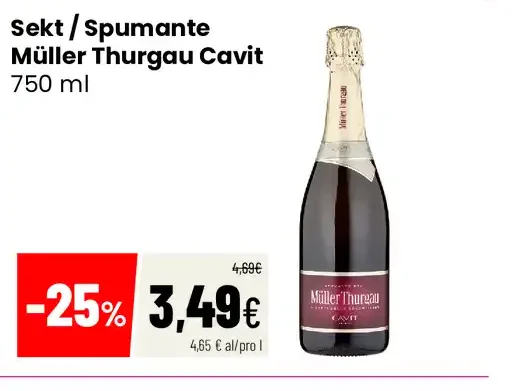 Spumante Müller Thurgau Cavit