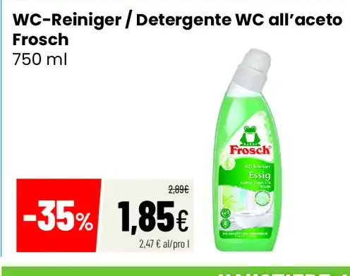 Detergente WC Frosch