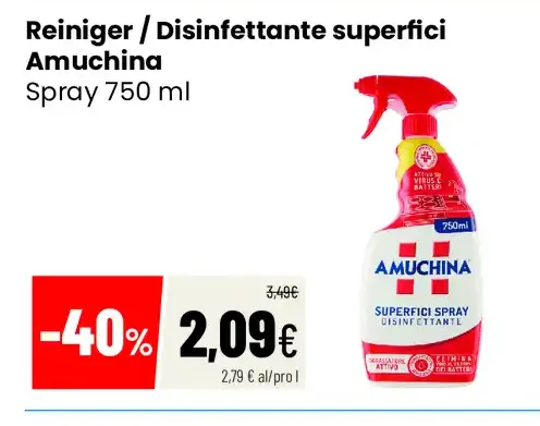 Disinfettante superfici Amuchina
