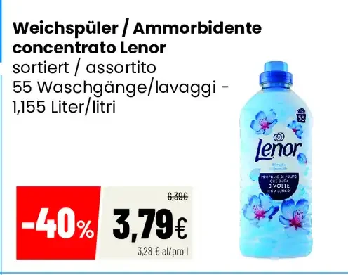 Ammorbidente concentrato Lenor