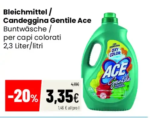 Candeggina Gentile Ace