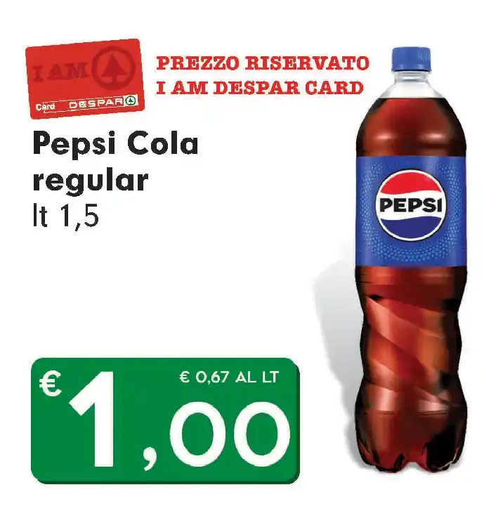 Pepsi Cola regular