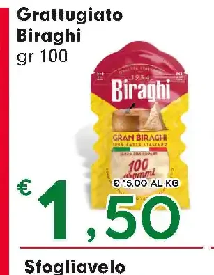Grattugiato Biraghi