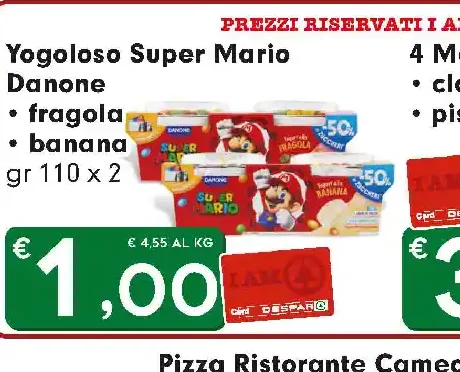 Yogoloso Super Mario Danone