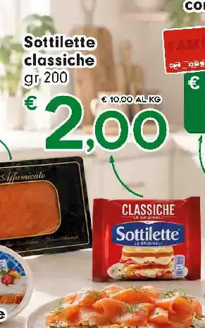 Sottilette classiche