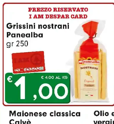 Grissini nostrani