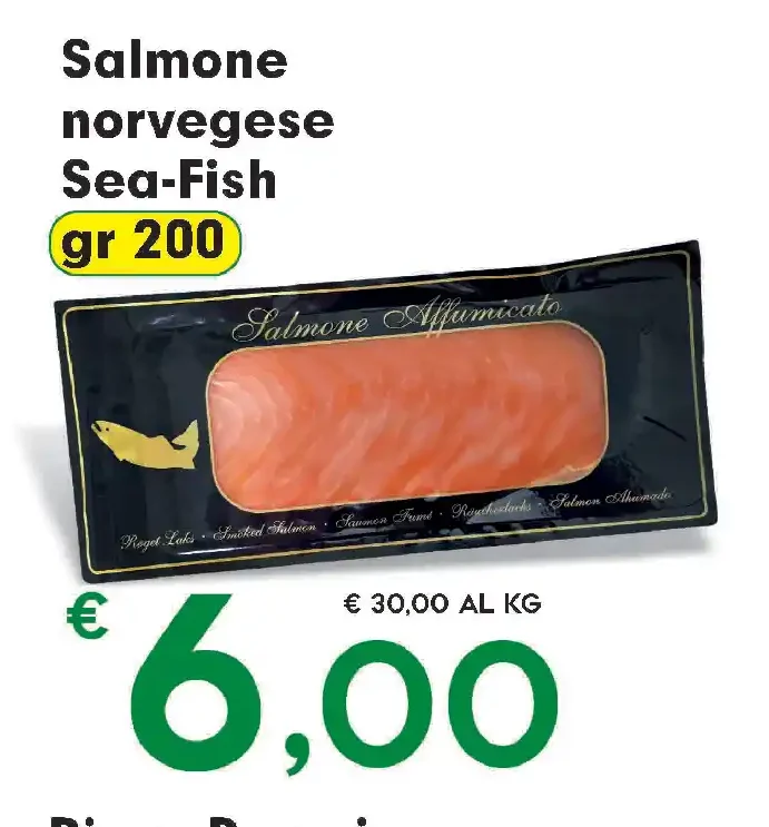 Salmone norvegese Sea-Fish