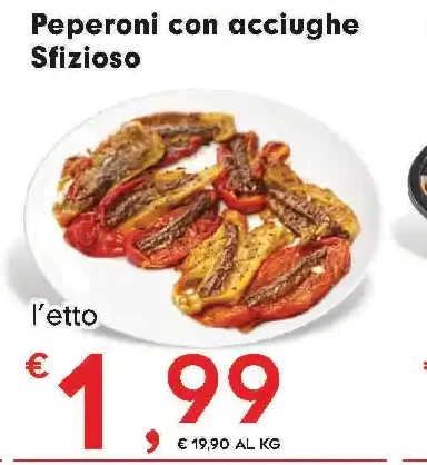 Peperoni con acciughe Sfizioso