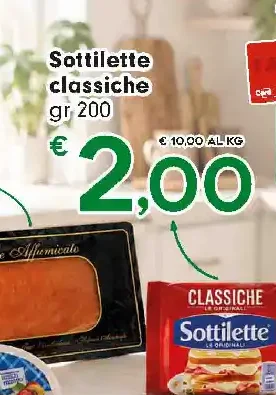 Sottilette classiche