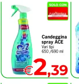 Candeggina spray