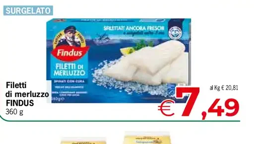 Filetti di merluzzo