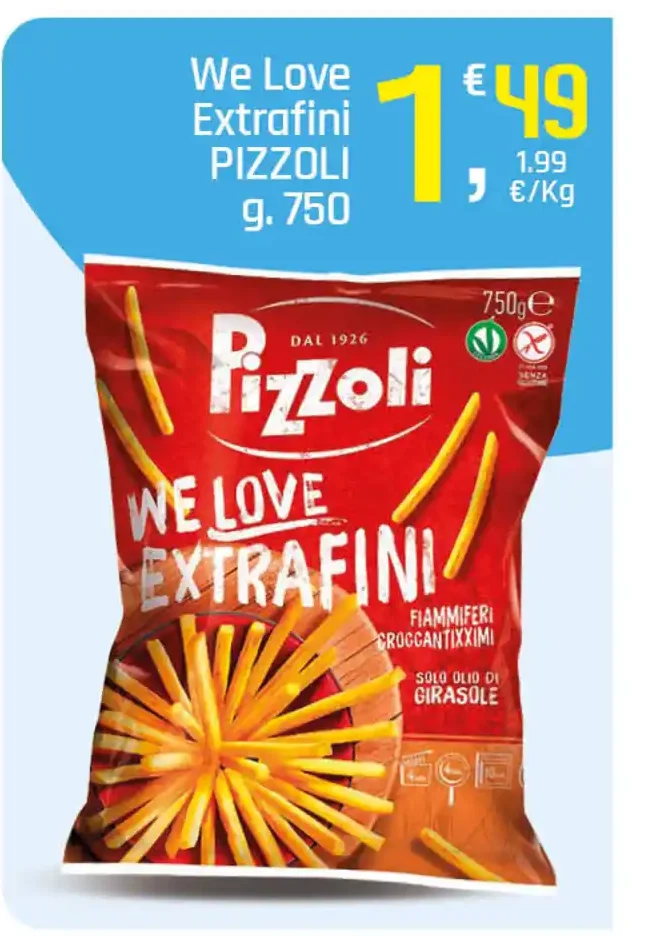 Patatine extrafini