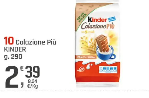 Colazione Più Kinder