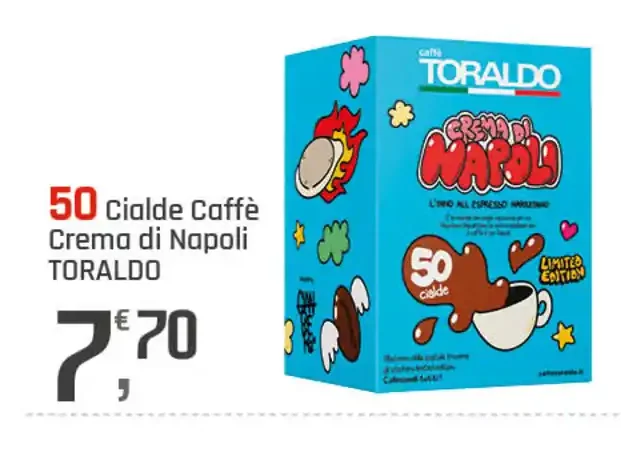 Cialde caffè crema di Napoli Toraldo
