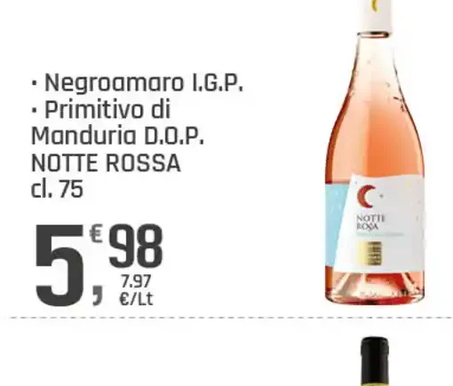 Negroamaro I.G.P. / Primitivo di Manduria D.O.P. Notte Rossa