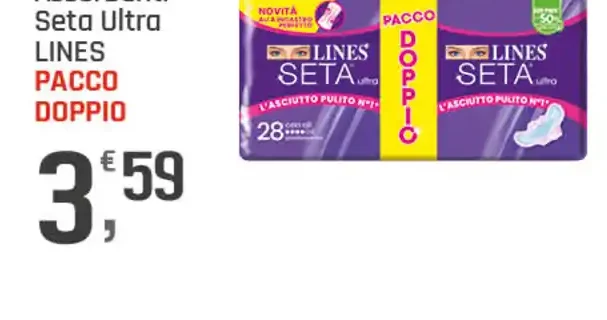 Assorbenti Seta Ultra Lines
