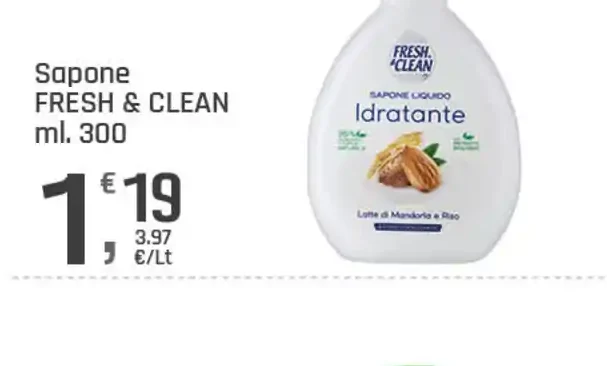 Sapone Fresh & Clean