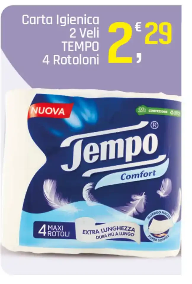 Carta igienica Tempo