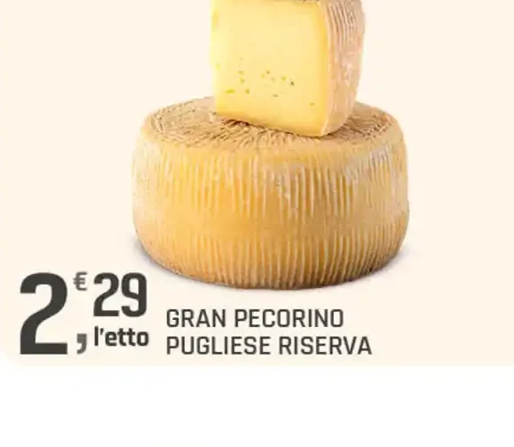Gran pecorino pugliese
