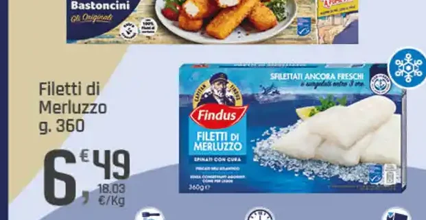 Filetti di merluzzo