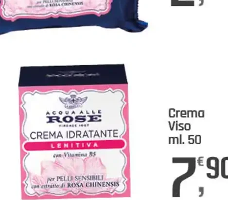 Acqua alle Rose crema idratante viso