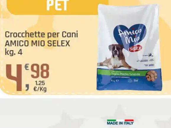 Amico Mio Selex crocchette per cani