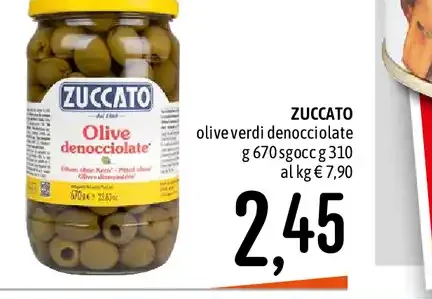 Olive verdi denocciolate