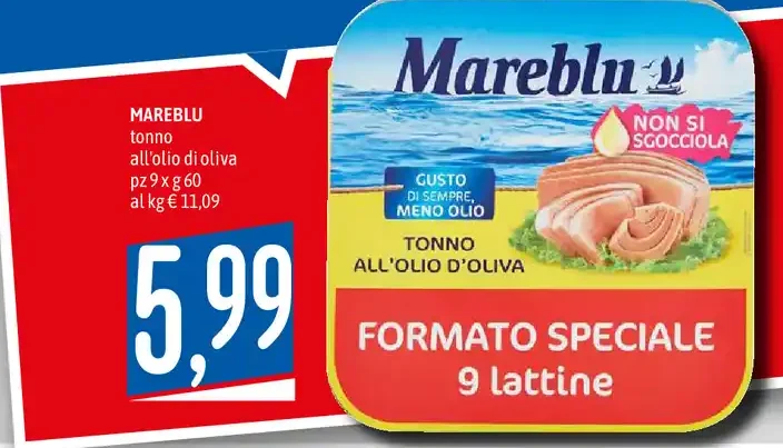 Tonno all'olio di oliva
