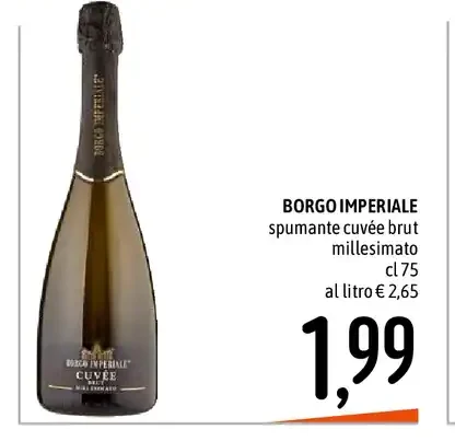 Spumante cuvée brut