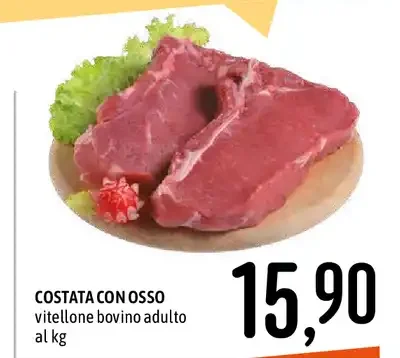 Costata con osso