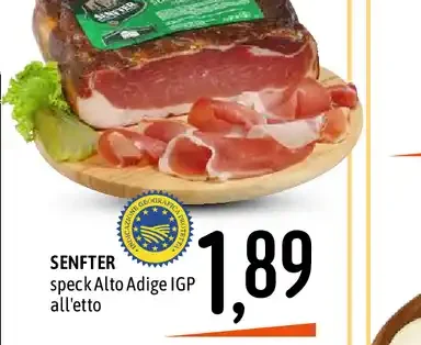Speck Alto Adige IGP