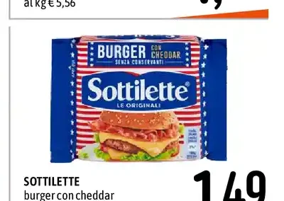 Burger con cheddar