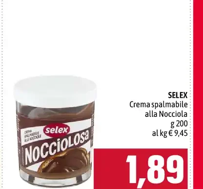 Crema spalmabile alla nocciola