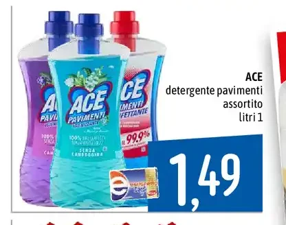 Detergente pavimenti assortito