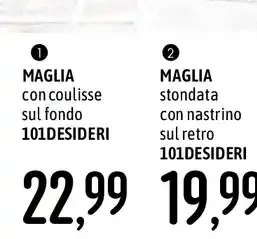 Maglia con coulisse 101 Desideri