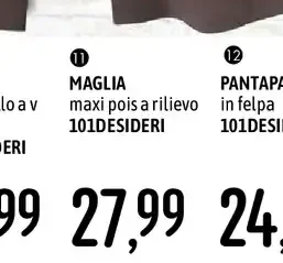 Maglia collo alto rigata 101 Desideri